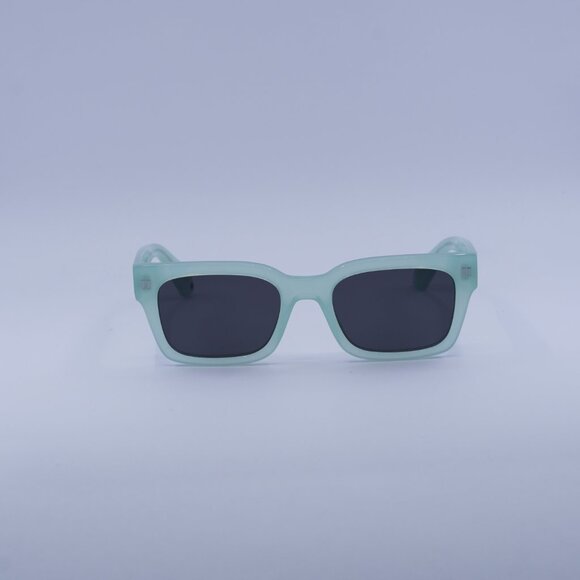 Off-White OERI108 MIDLAND 5307 Sunglasses Sage Square Frame, Dark Grey Lenses main image 10